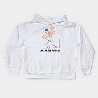 Baseball Freak Kids Hoodie